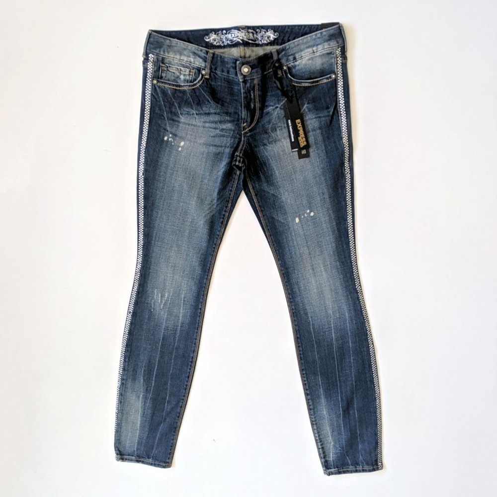 NWT Express Stella Ultra Skinny Low Rise Jeans